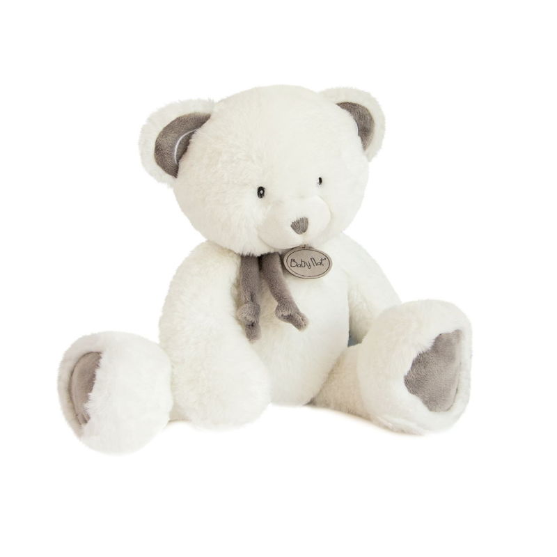  - papours peluche ours blanc 30 cm 